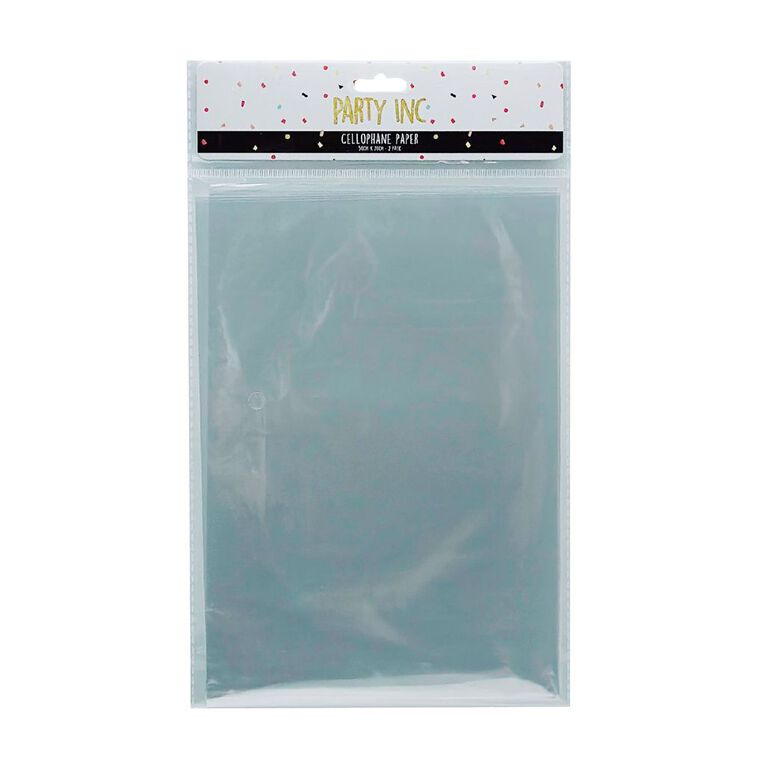 Party Inc Cellophane 50 X 70cm 2 Pack, , hi-res