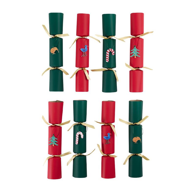 Wonderland Luxury Christmas Crackers Assorted 8 Pack, , hi-res
