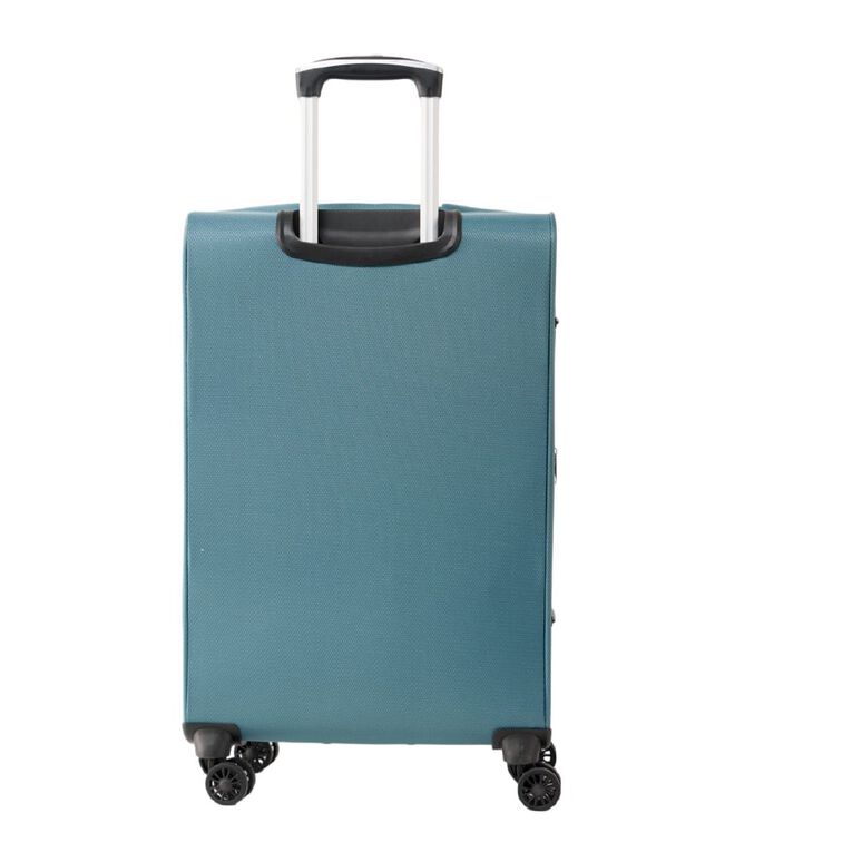 Wander Premium Soft Checked Suitcase 4 Wheel 70cm, , hi-res