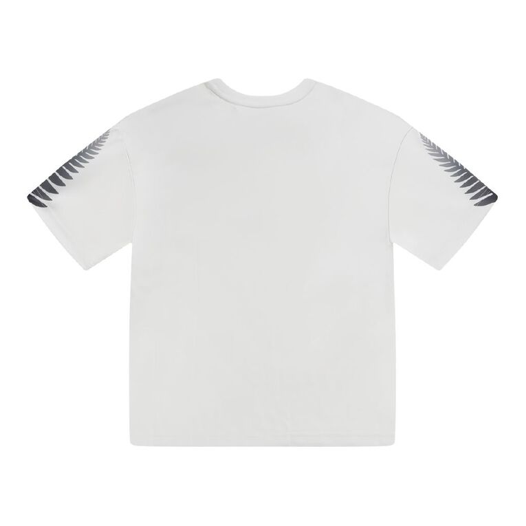 Active Intent Youth Supporter Mesh Tee, White, hi-res