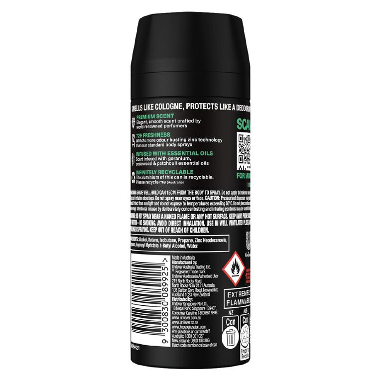 Lynx Deodorant Fine Fragrance Emerald Sage 150ml, , hi-res