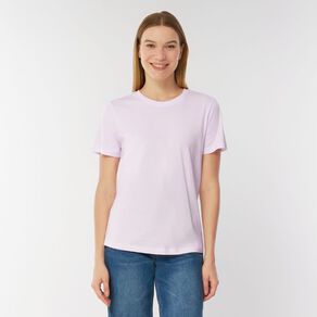 H&H Women's Essential Short Sleeve Crew Neck Tee