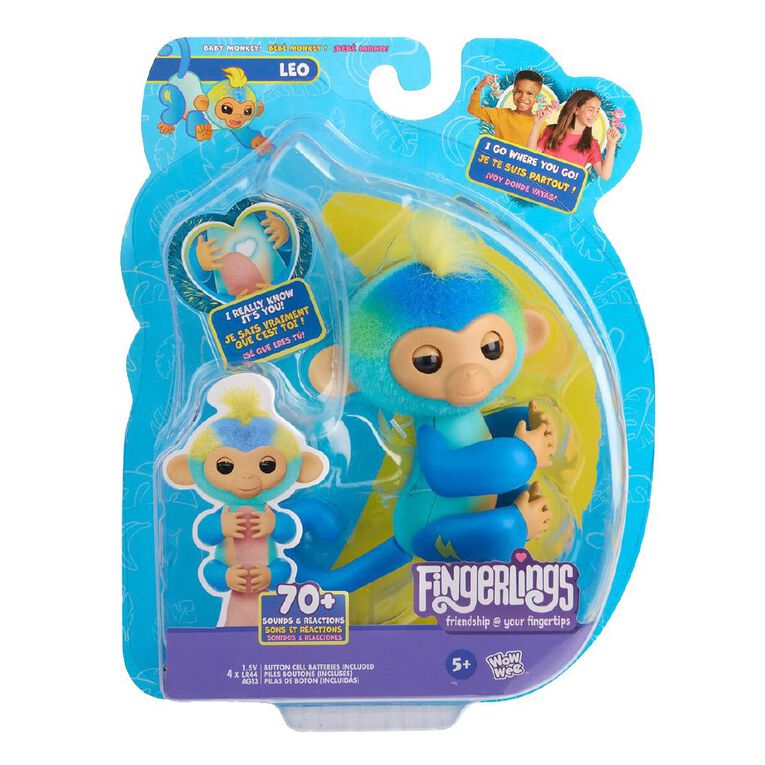 Baby Fingerlings Age Fingerlings 2023 New Interactive Baby Monkey - Main Image