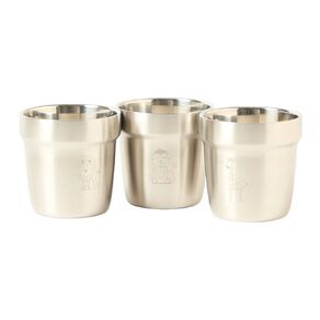 Living & Co Kids Cups Animal Stainless Steel 3 Pack