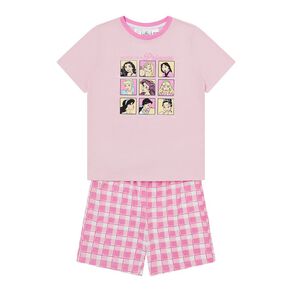Disney Princess Girls' Shorty Pyjamas Set