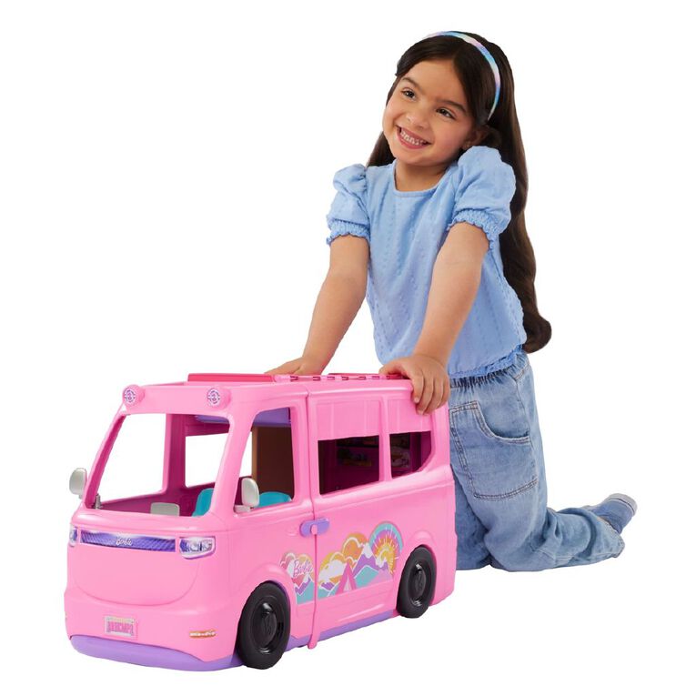 Barbie New Deluxe Campervan, , hi-res