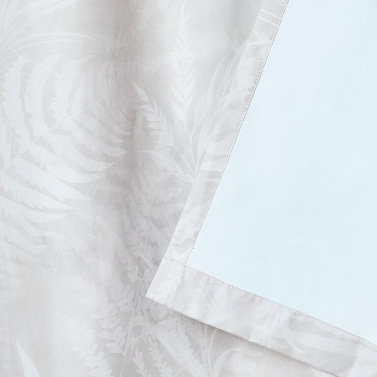 Living & Co Curtains Nature Natural 150-230cm Wide/205cm Drop, , hi-res