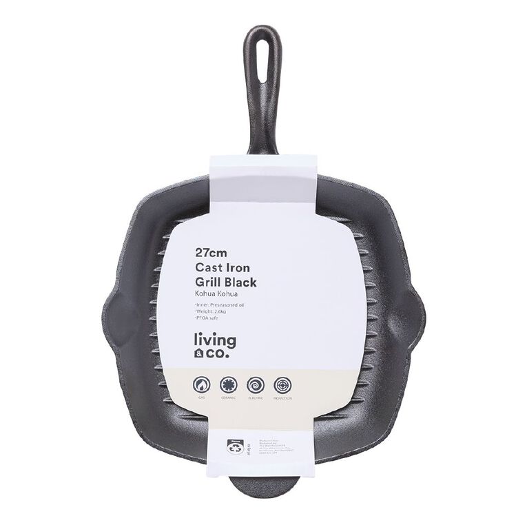 Living & Co Cast Iron Grill, , hi-res