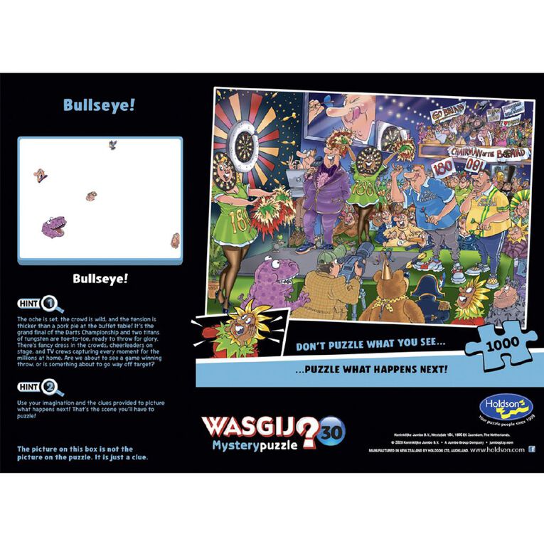 WASGIJ Wasgij Mystery 30 Bullseye 1000 Piece Puzzle, , hi-res