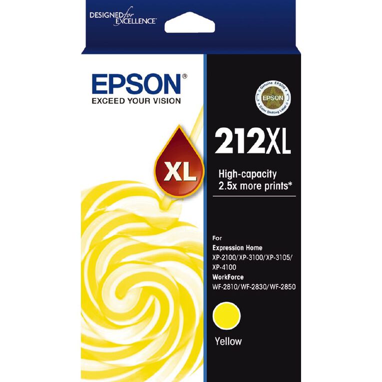 Epson Ink 212XL Yellow (350 Pages), , hi-res