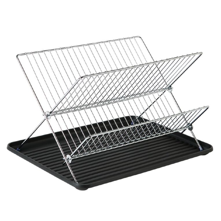 Living & Co Xframe Dishrack with Tray, , hi-res