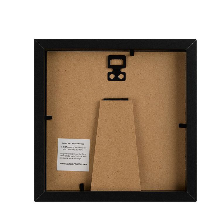 Living & Co Premium Photo Frame 5in x 5in Black, , hi-res