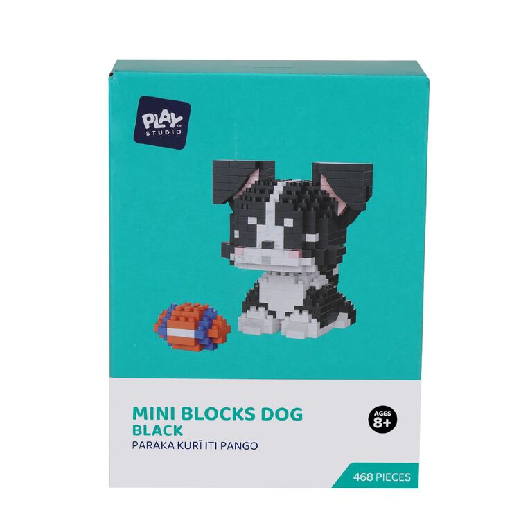 Play Studio Mini Blocks Dog Black, , hi-res