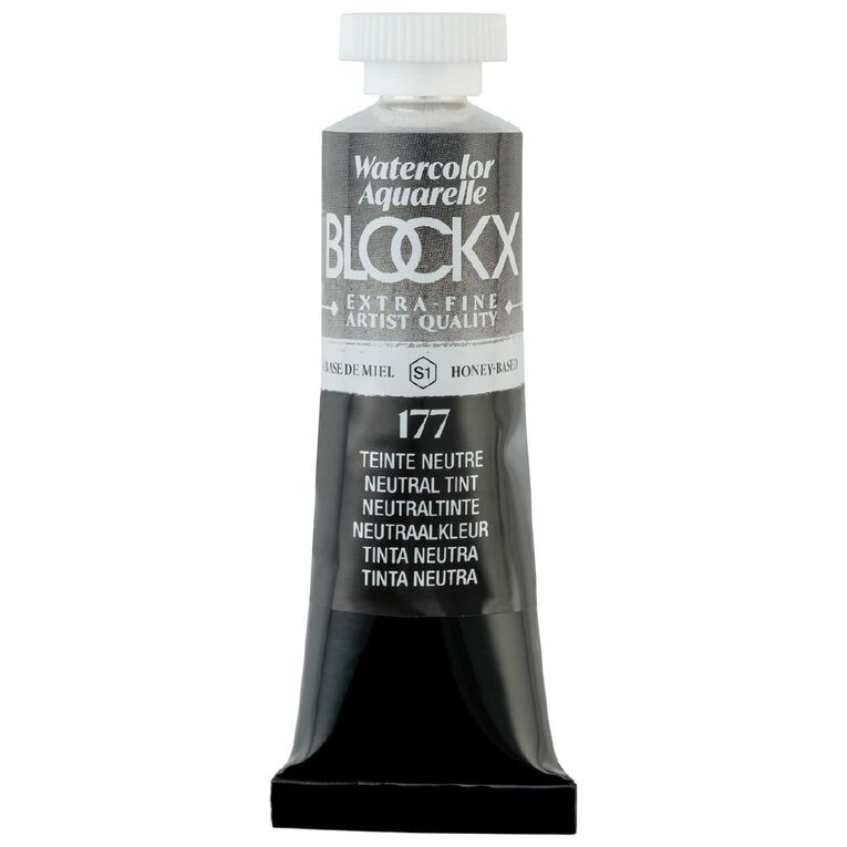 BLOCKX Watercolour Tube 15ml S1 177 Neutral Tint, , hi-res