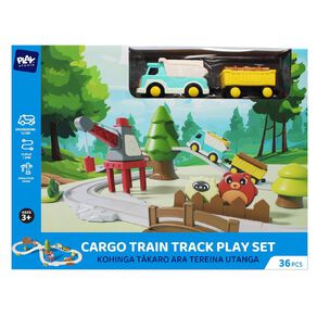 Play Studio Cargo Train Track Play Set