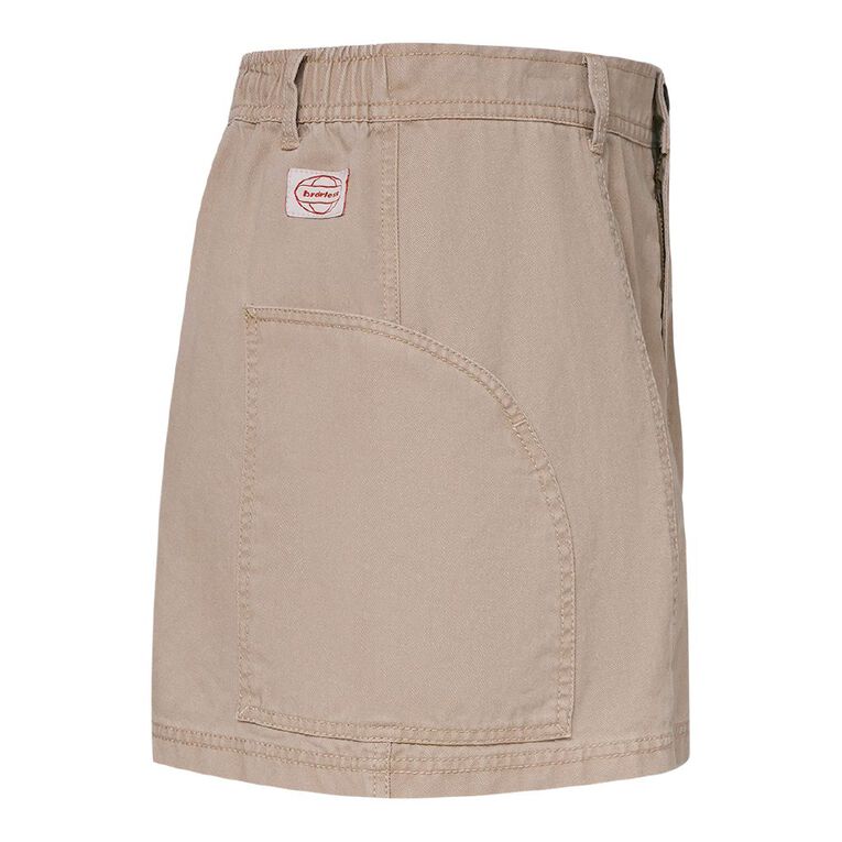 BRDRLESS Remi Cargo Skirt, Taupe, hi-res