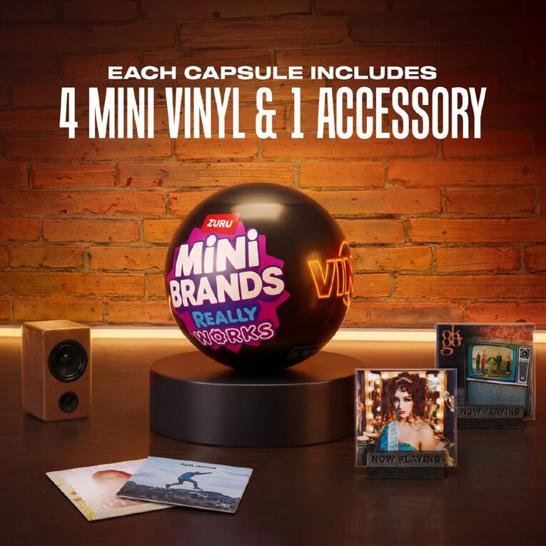 Zuru Mini Brands Vinyls Series 1 Assorted, , hi-res