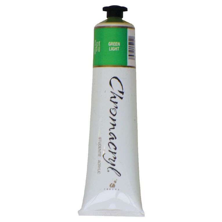 Chromacryl Acrylic Paint Green Light 75ml, , hi-res