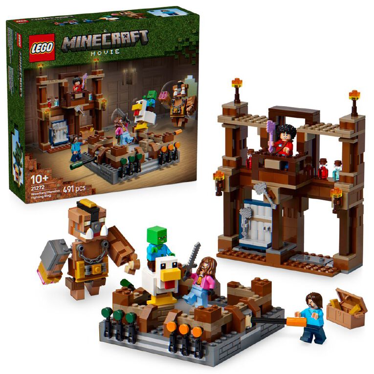 LEGO Minecraft Woodland Mansion Fighting Ring 21272, , hi-res