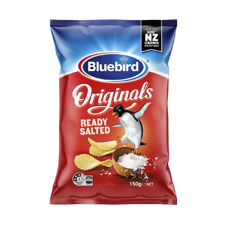 Bluebird Originals Ready Salted 150g, , hi-res
