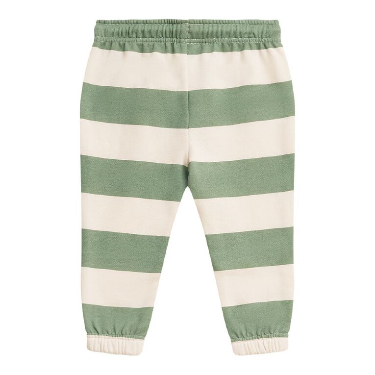 Young Original Toddler Print Trackpants, Green Mid, hi-res