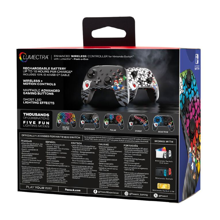 PowerA Nintendo Switch Wireless Controller Super Mario Boo, , hi-res