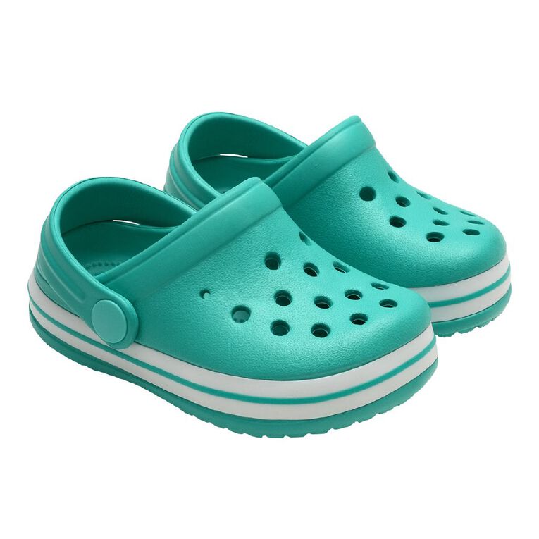 Young Original Junior Kids' Jack Frog Clog Shoes, Green, hi-res