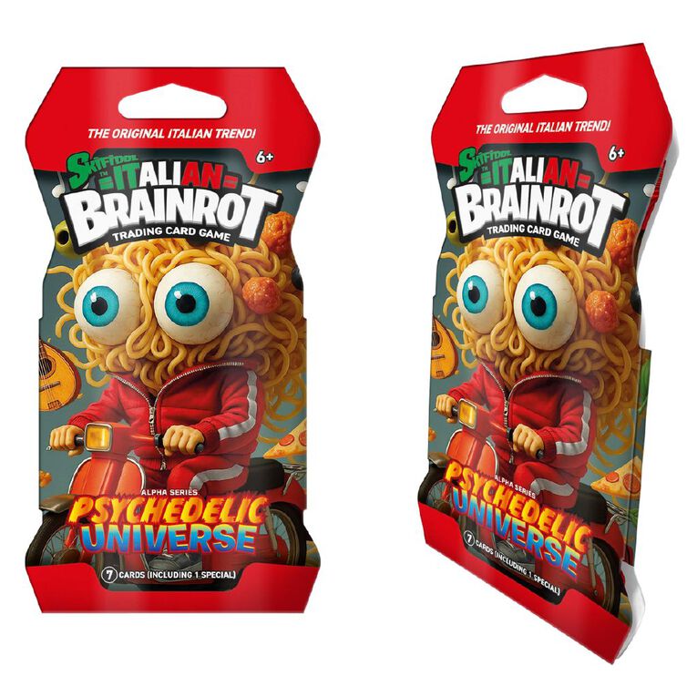 Skifidol Italian Brainrot Trading Card Game Alpha Series Assorted, , hi-res