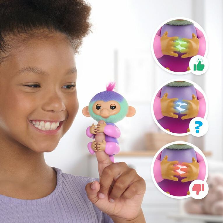 Fingerlings Fortune Telling Fingerling Mood Monkey, , hi-res
