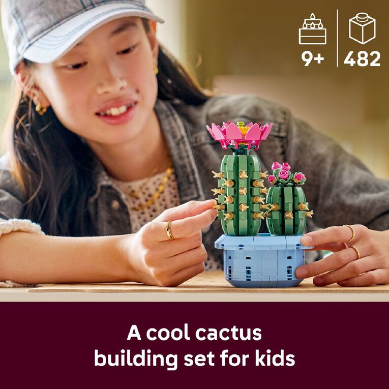LEGO Botanicals Flowering Cactus 11509, , hi-res