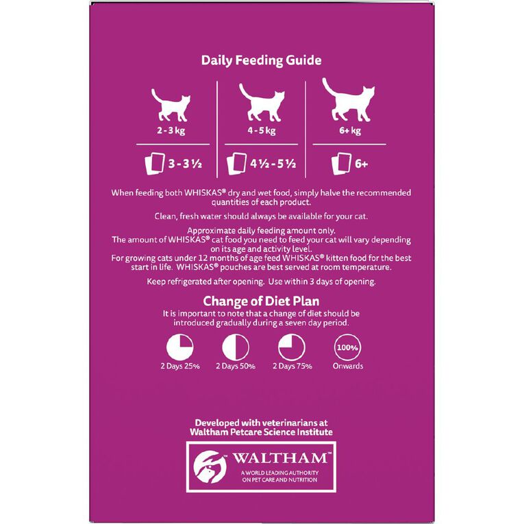 Whiskas Wet Cat Food Chicken Mixed Favourites In Jelly 18x85g Box, , hi-res