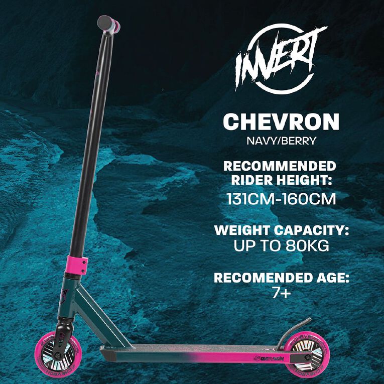 Invert Scooter Chevron Black/Pink, , hi-res