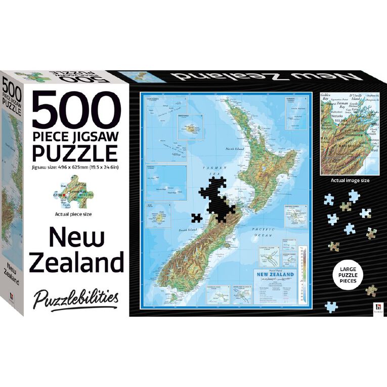 Puzzlebilities: New Zealand 500 Piece Puzzle, , hi-res