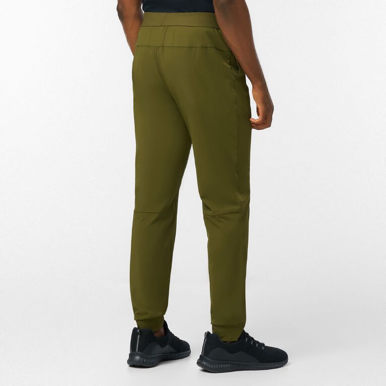 Active Intent Men's Stretch Training Joggers, Green Dark, hi-res