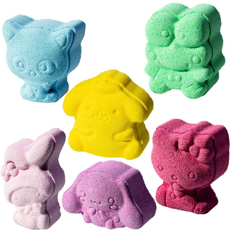Hello Kitty Bubblin' Bath Fizzers 6 Pack 6 Pack, , hi-res