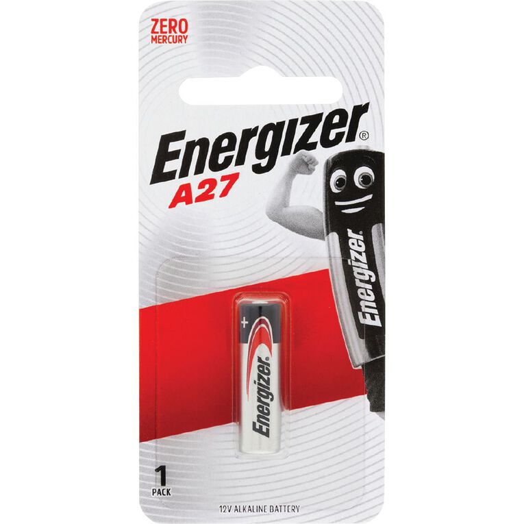 Energizer Alkaline Button Battery A27 12 Volt, , hi-res