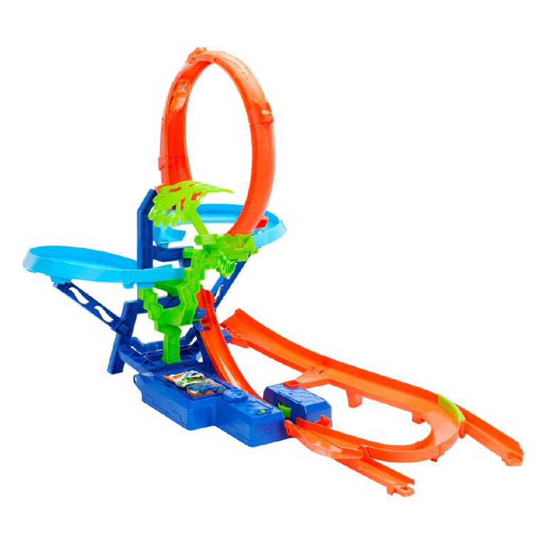 Hot Wheels Stunt Tracks Mid Air Crash Trackset, , hi-res
