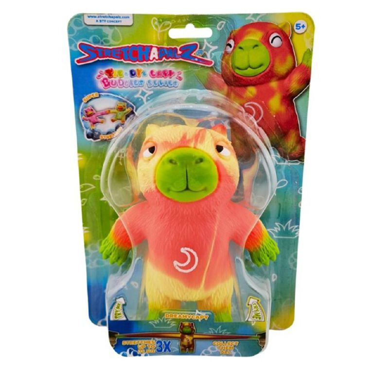 Stretchapalz Tie Dye Caby Buddies 14cm Assorted, , hi-res