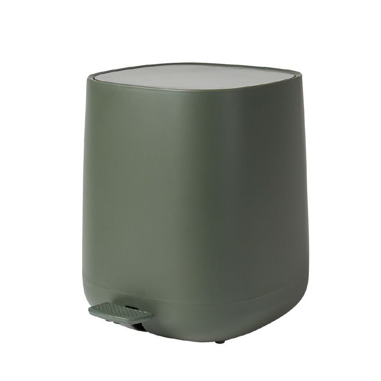 Living & Co Rubbish Bin 4L Green Dark, , hi-res