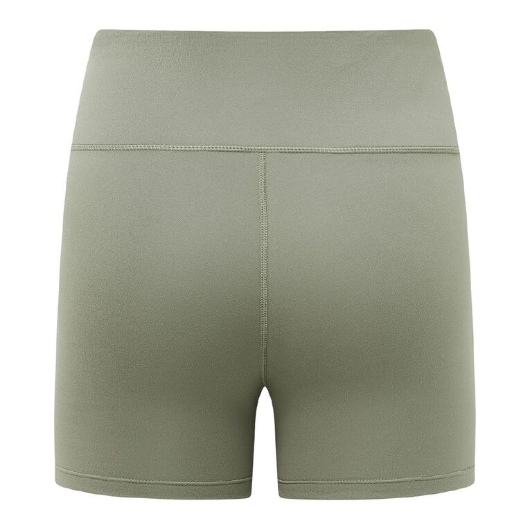 Active Intent Women's Bike Shorts, Grey Mid, hi-res