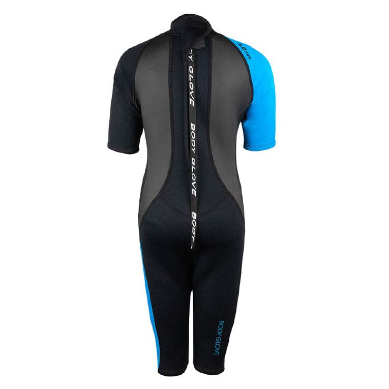 Body Glove Youth Springsuit Black/Blue Size 10, Black/Blue, hi-res