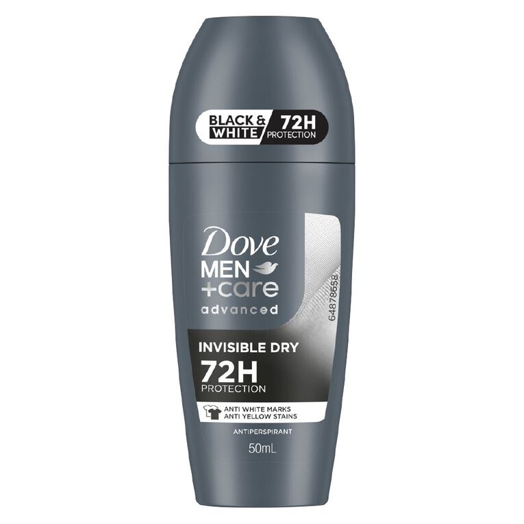 Dove Men Roll on Invisible Dry 50ml, , hi-res