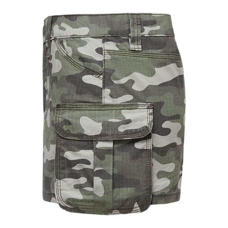 Garage Women's Camo Mico Mini, Green Mid, hi-res