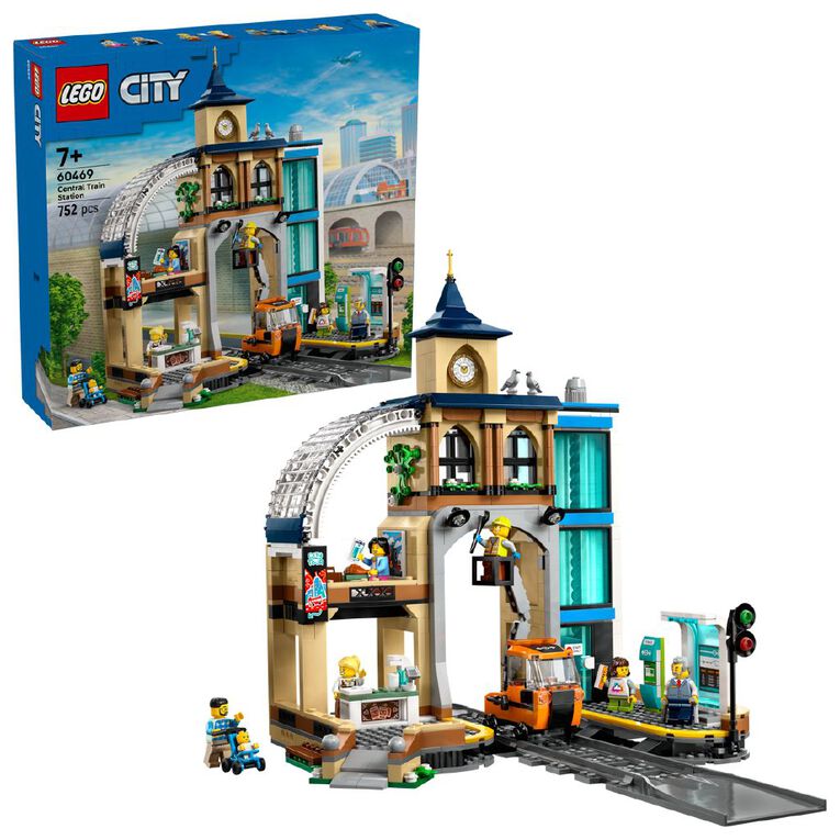 LEGO CITY Central Train Station 60469, , hi-res