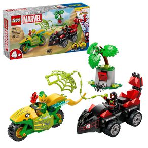LEGO Marvel Super Heroes Spin & Electro Dinosaur Vehicle Chase 11198
