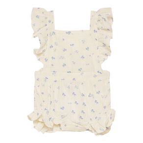 Young Original Babies' Frill Muslin Romper