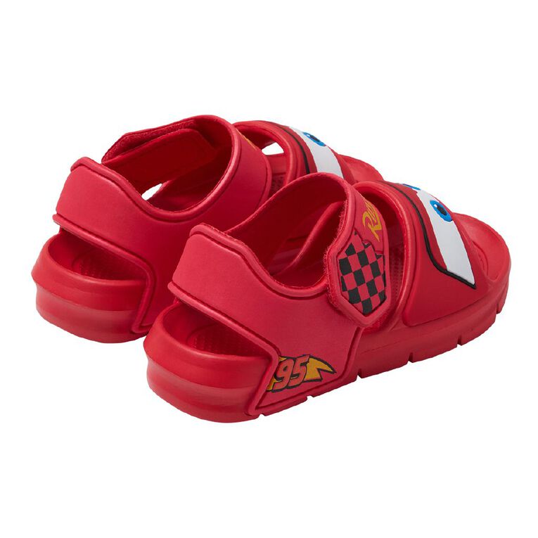 Cars Younger Kids' Beach Sandals, Red, hi-res