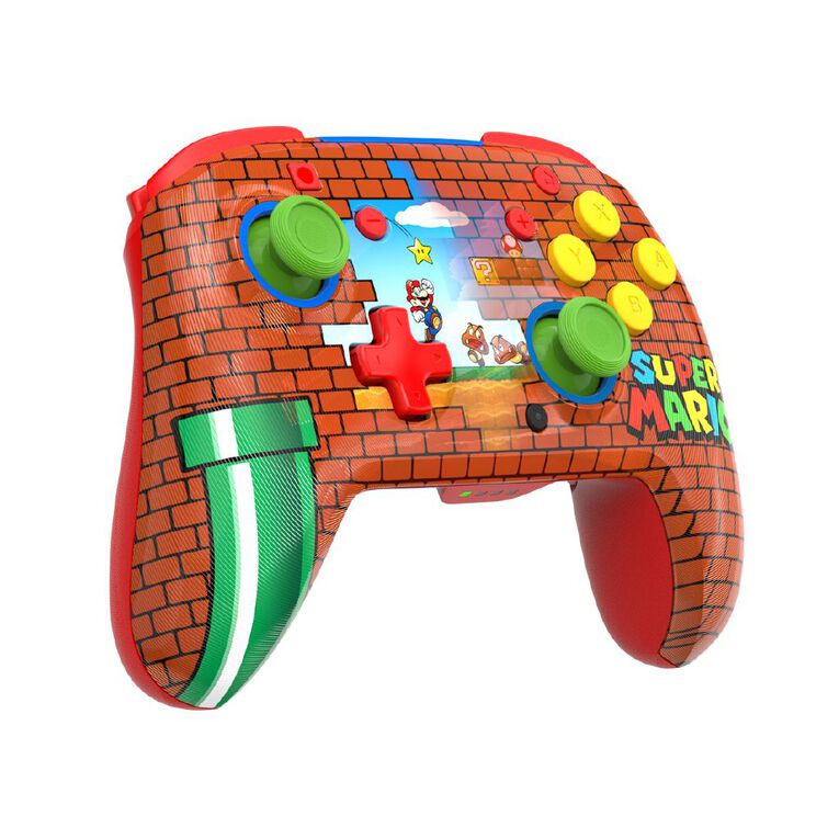 Turtle Beach Rematch Wireless Controller for NSW Mario Bricks, , hi-res