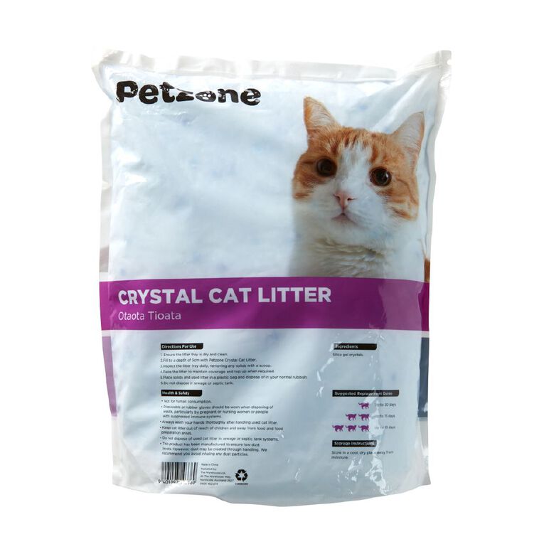 Petzone Cat Litter Crystals 3.5kg, , hi-res