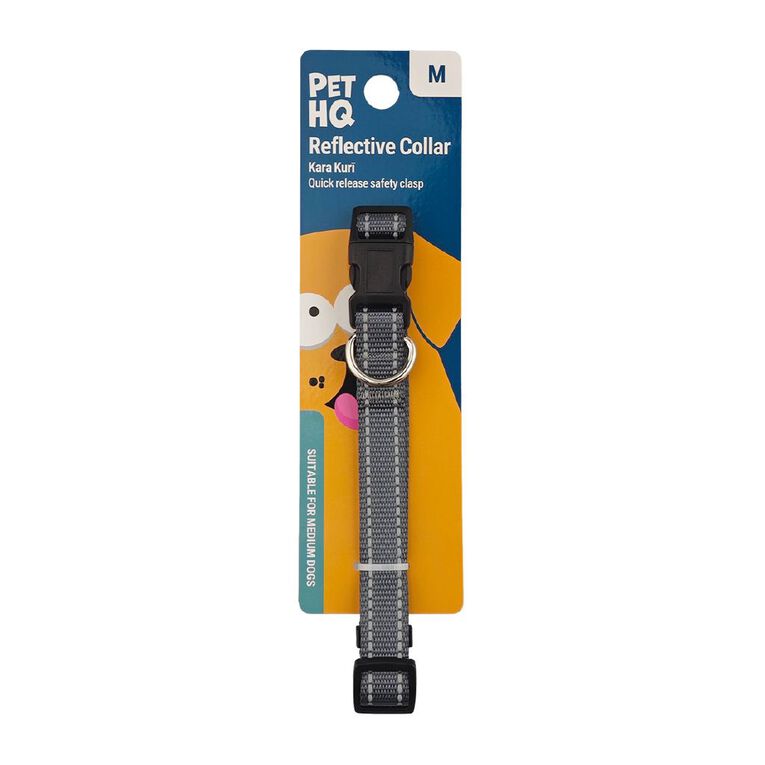Pet HQ Reflective Dog Collar Medium, , hi-res